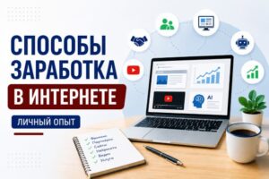 Способы заработка в интернете